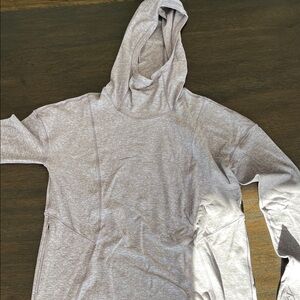 Lululemon Ready To Rulu Hoodie Heathered Frosted Mulberry Size M Stretch